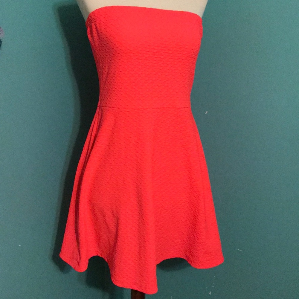 Neon Pink Dress Beach coverup